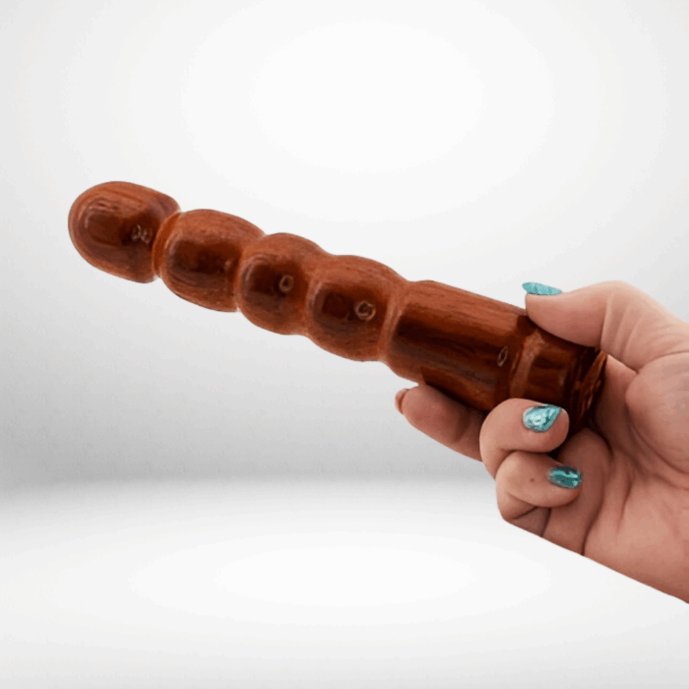 Wooden Dildo - Padouk - Image 2