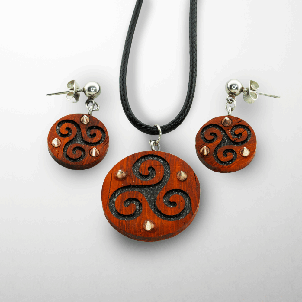 Triskele & Spikes Jewelry