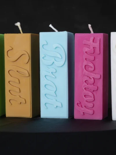 Soy Wax Word Candle – LOW TEMP